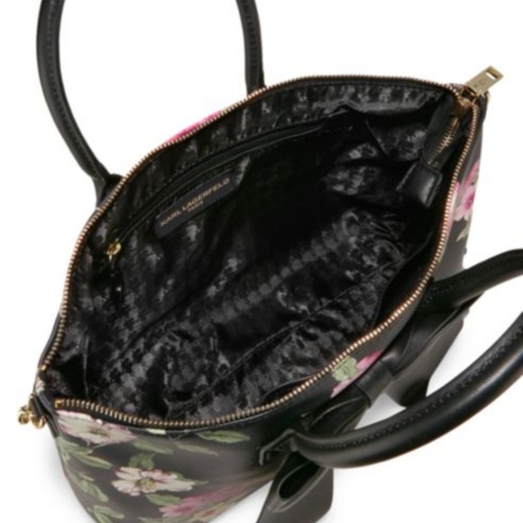 HOST PICK ! Karl Lagerfeld Floral Bow Tote - Picture 2 of 7